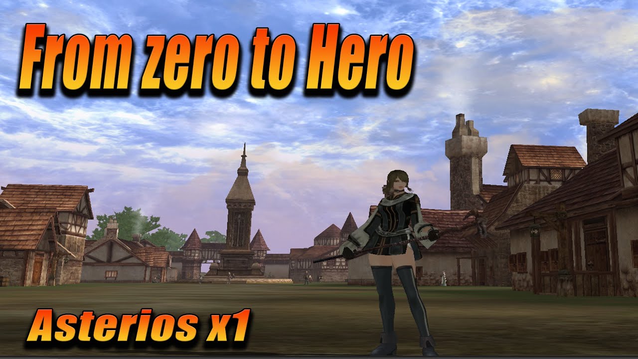 From zero to hero. Путь некра на сервере х1. Asterios x1.