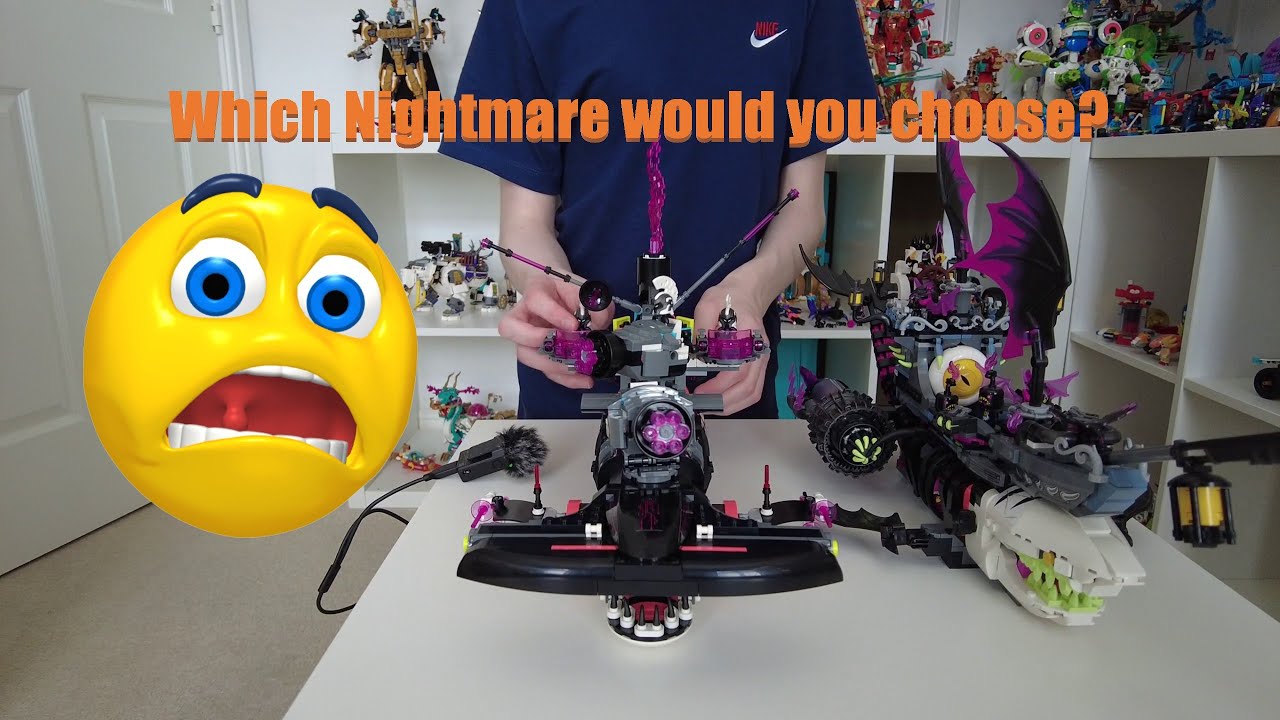 Lego DreamZzz  The Nightmare Comparison