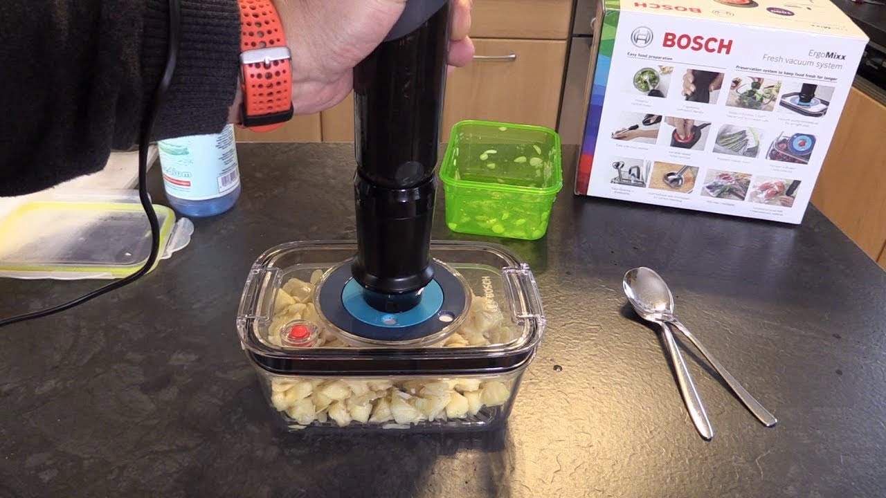 Bosch ErgoMixx Stabmixer MS6CB61V1 mit Vakuum-Frischhaltesystem - Test