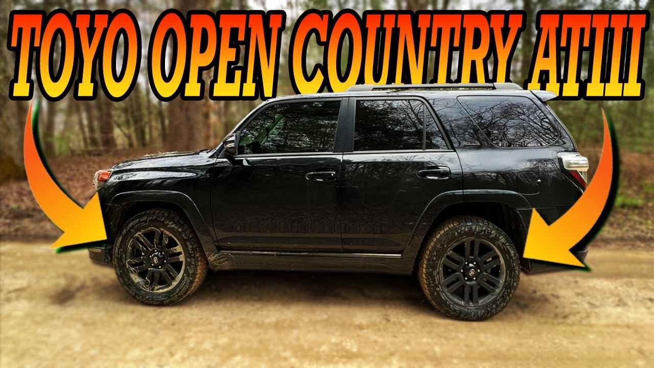 NEW Toyo Open Country ATIII's on 4Runner Limited!