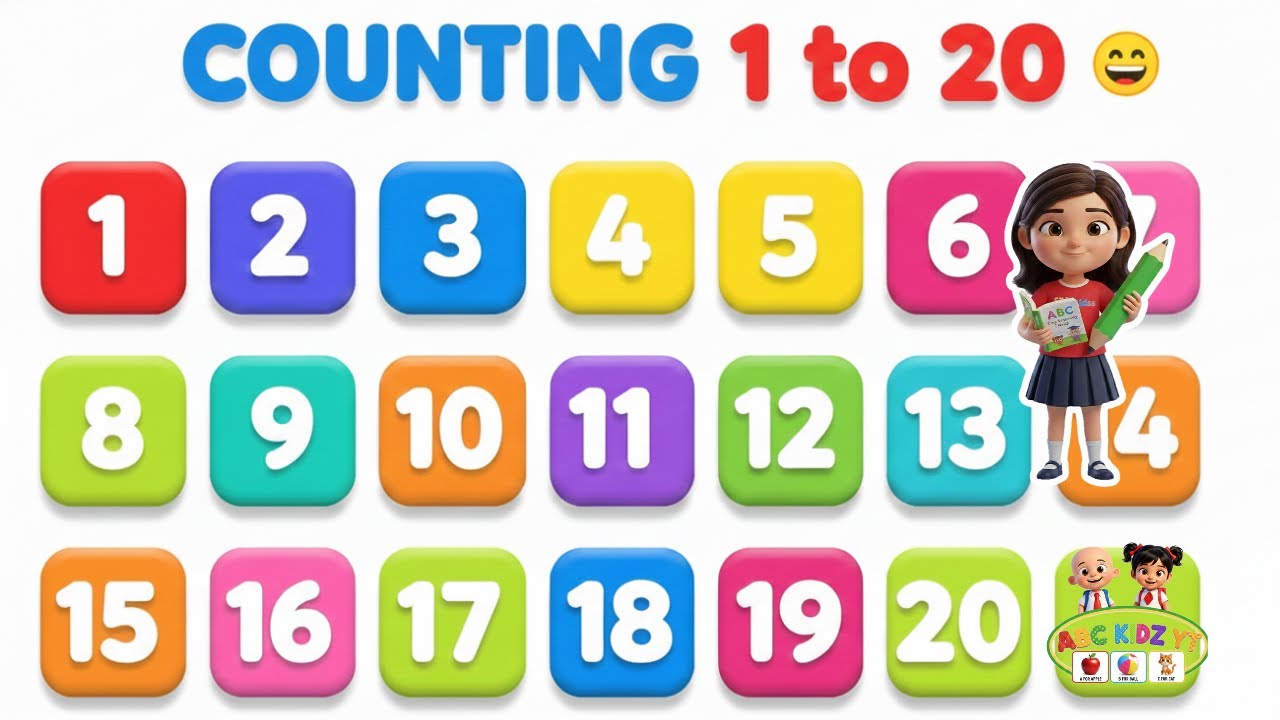 Counting1 to 30 for Kids | Learn Numbers Number Song & Practice | @abckidzyt