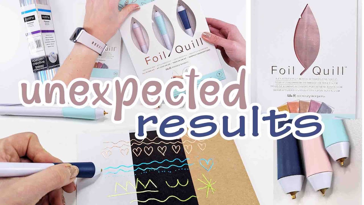 HEAT Freestyle Pen - MY FIRST IMPRESSION - Foil Quill