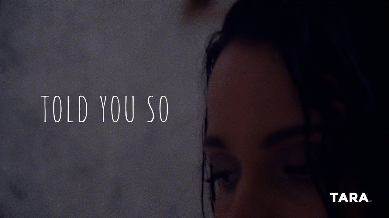 Tara Falleti - TOLD YOU SO (Official Music Video)