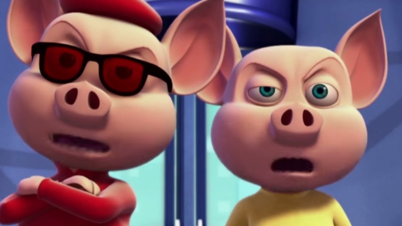 Pinky and Perky | Quiz Me! | E19 | Full Episode| Cartoons For Kids🐷