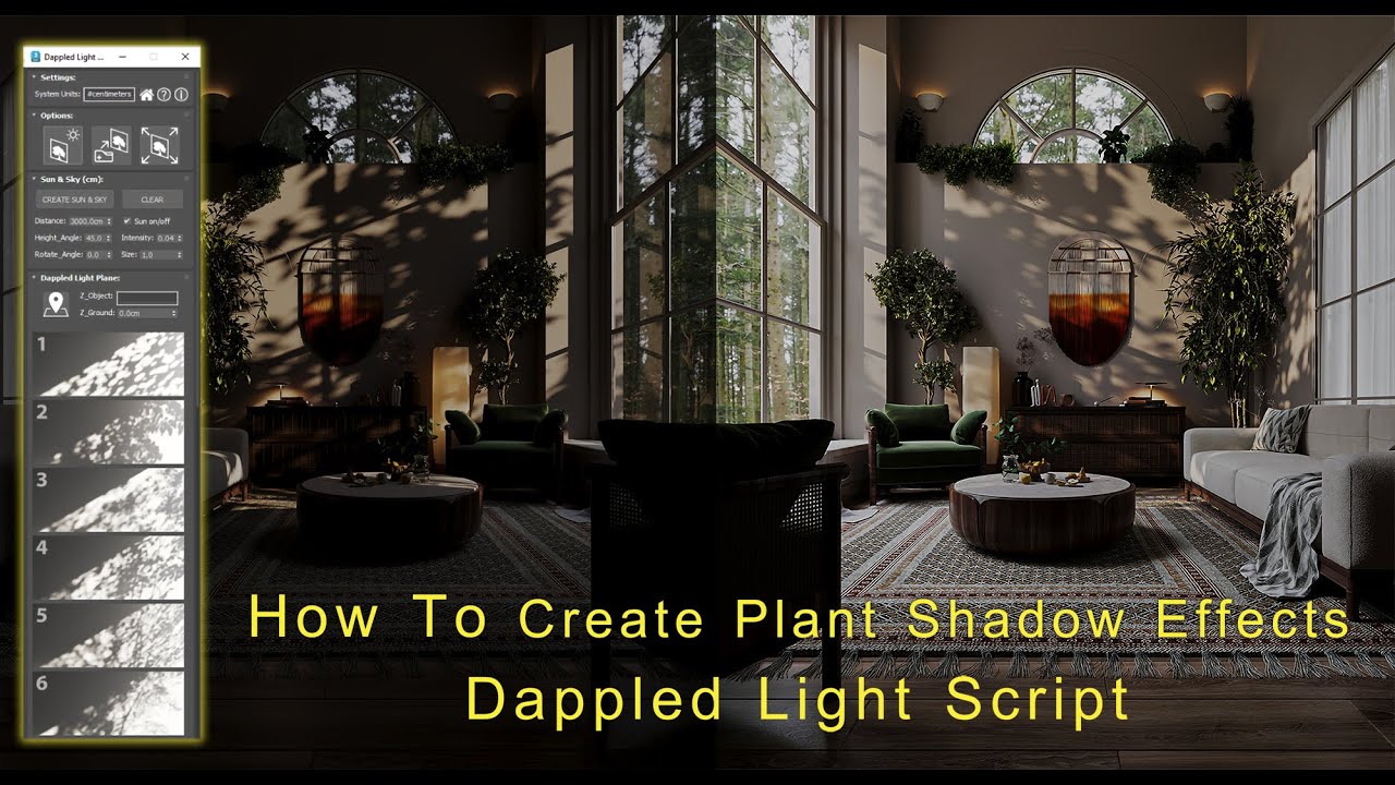 Dappled Light Generator v1.0  l 3DMAX 2024