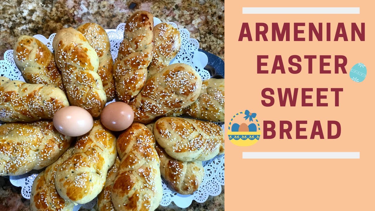 🇦🇲 Chorek (Armenian Easter Bread) | Choreg Recipe