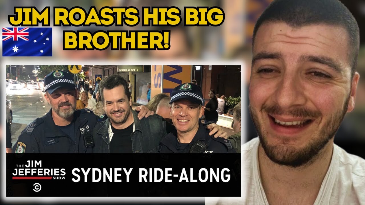 Reaction To Jim Jefferies Going on a Ride Along with the Australian Police