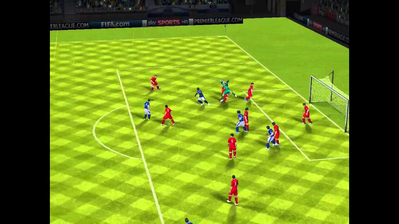 FIFA 13 iPhone/iPad - Everton vs. Liverpool