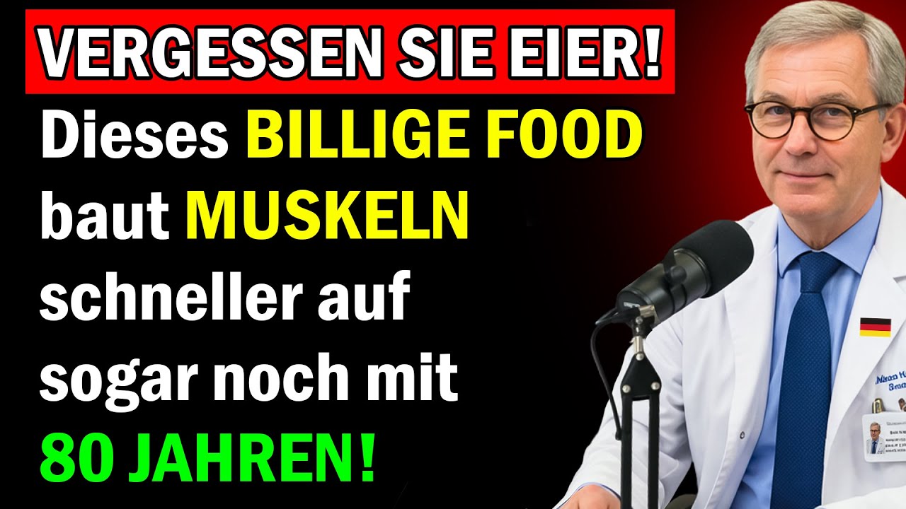 Besser als Eier, Dieses günstige Lebensmittel baut Muskeln schneller auf – sogar mit 90!