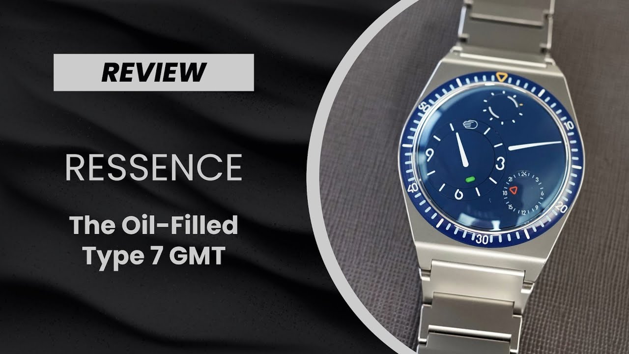 The Ressence Type 7 GMT, One Of The Most Original Travel Watches - Review.