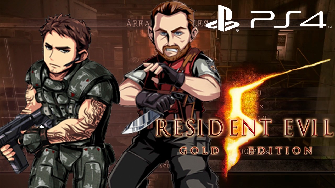 Resident Evil 5 - The Mercenaries Duo - Chris Heavy Metal and Barry - Missile Area