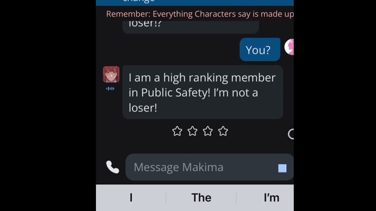 Being rude to c.ai bots to see how they react ✨ (part 1)