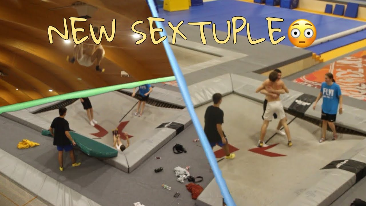CRAZY NEW SEXTUPLE FLIP! (Swiss trip 2 pt.1)
