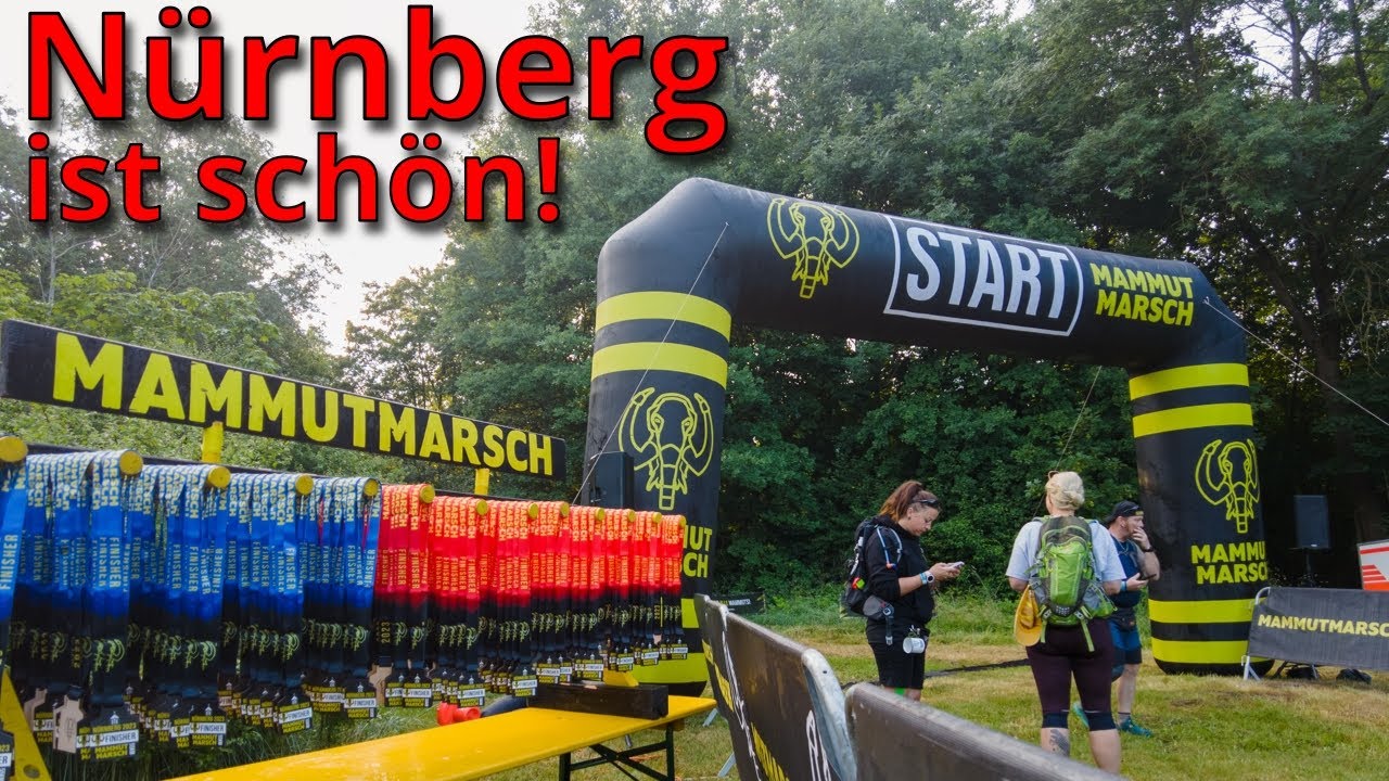 Mammutmarsch Nürnberg 2023 - 55km in 4k