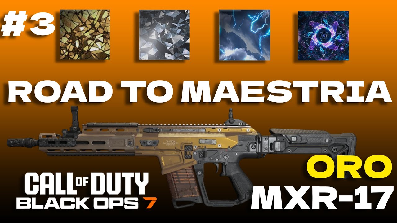 ROAD TO MAESTRIA #3 | MXR-17 de ORO