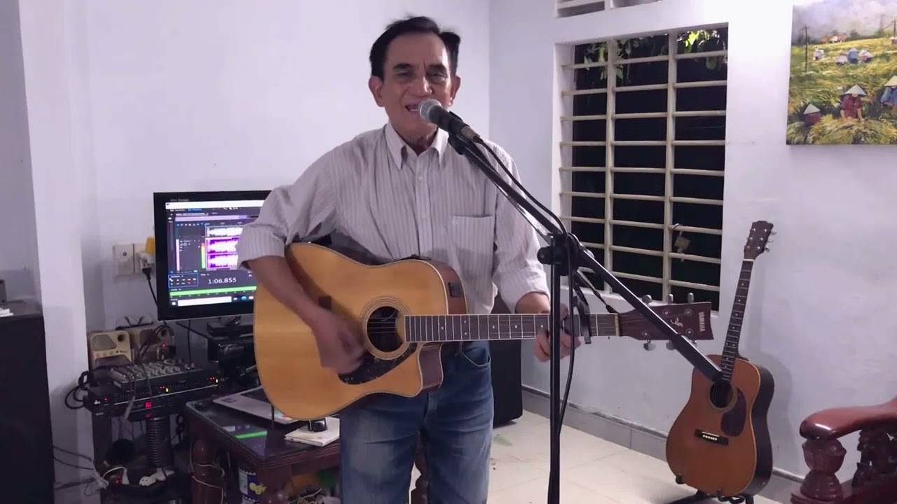 Take Me Home, Country Roads -John Denver. Cover by Ho Ha with Lyrics on Screen