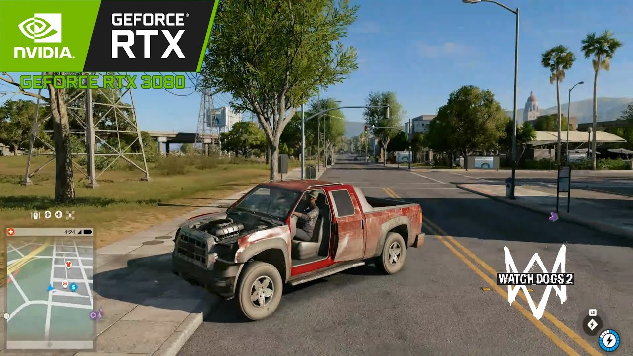 Watch Dogs 2 / RTX 3080 4K ULTRA framerate test / all settings