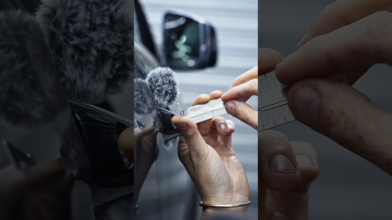 ASMR LockPicking A Mercedes E63 #autolocksmith #automobile #accessdeniedcarkeys #lockpicking