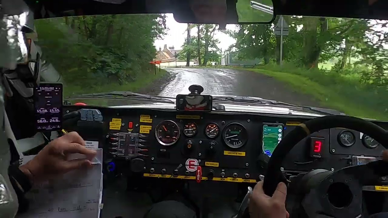 Jim Clark Reivers 2024 Westruther stage 1 - Vauxhall Nova