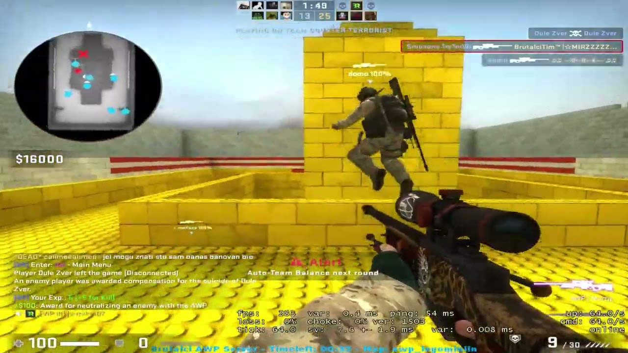 Playing on CS GO servers was fun