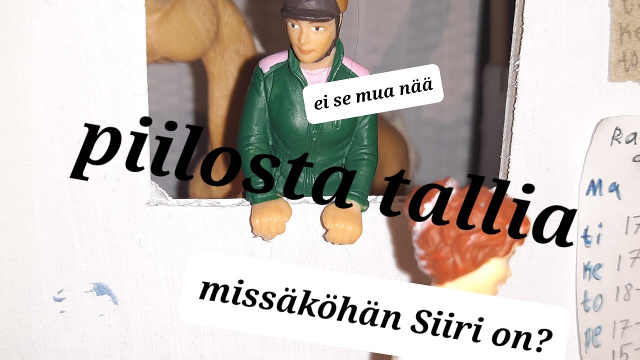 piilosta tallilla |300 tilaajan spesiaali|
