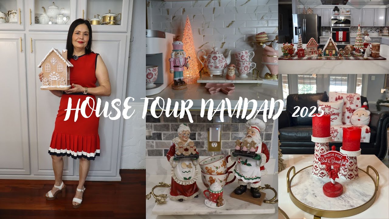 HOUSE TOUR NAVIDAD 2025🎄IDEAS ELAGANTES Y SENCIAS PARA TU CASA