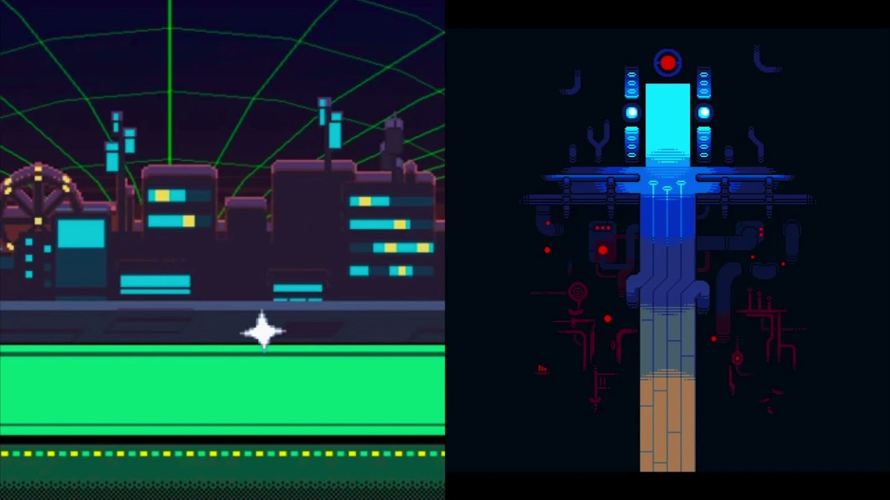 Undertale - Core X Deltarune Chapter 2 - A Cybers World Mashup