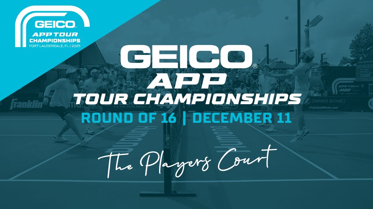 The Players Court | Day 1 | The 2025 GEICO APP Tour Championships | December 11
