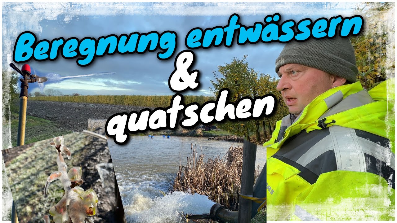 Obsthof Raddatz -Beregnung entwässern und quatschen