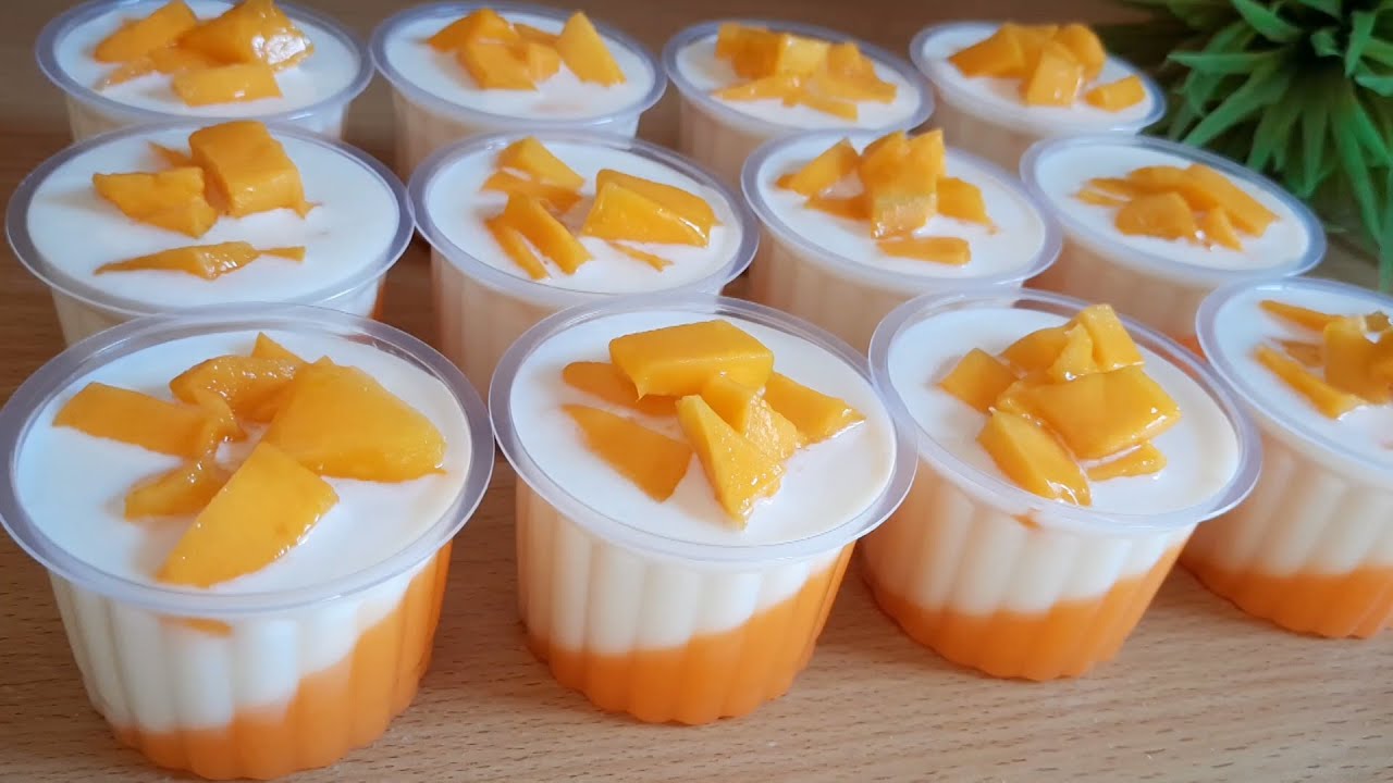 RESEP PUDING MANGGA SUSU | MUDAH DAN ENAK