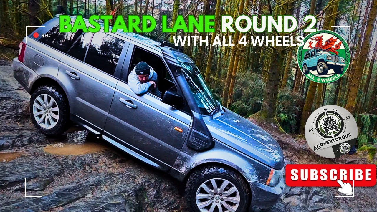 Bastard Lane Round 2 Machynlleth Horse Shoe Lane Range Rover Sport TDV8 L320