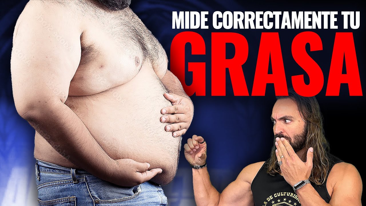 ¿Cuánta GRASA tienes? Calcúlalo a la PERFECCIÓN así 👈🏻