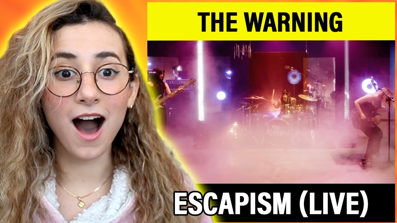 💥 This Song Is Built for the Stage | The Warning - Escapism (Live) | Singer Reacts