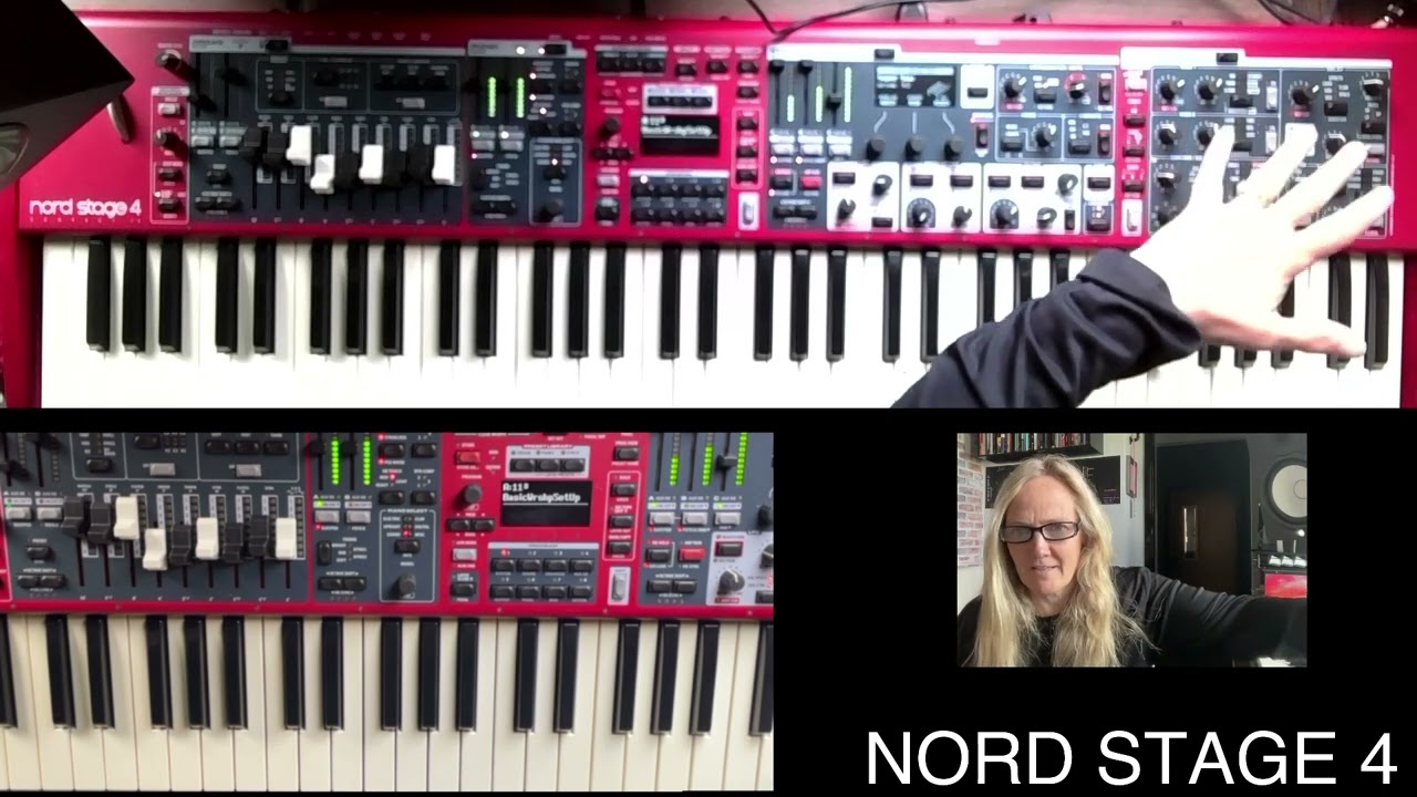 Getting used to the NORD STAGE 4