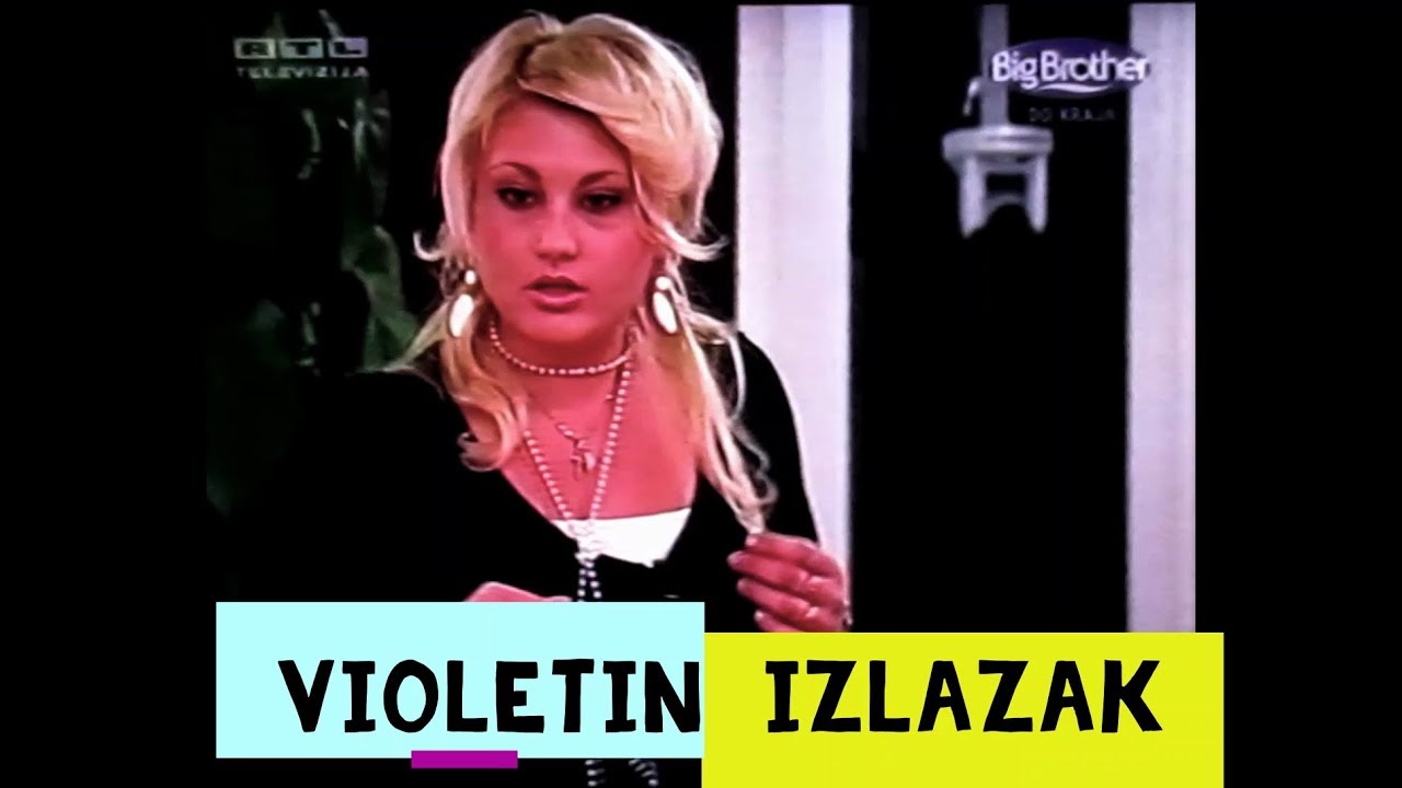 Big Brother 3 Hrvatska (2006) - Violetin izlazak