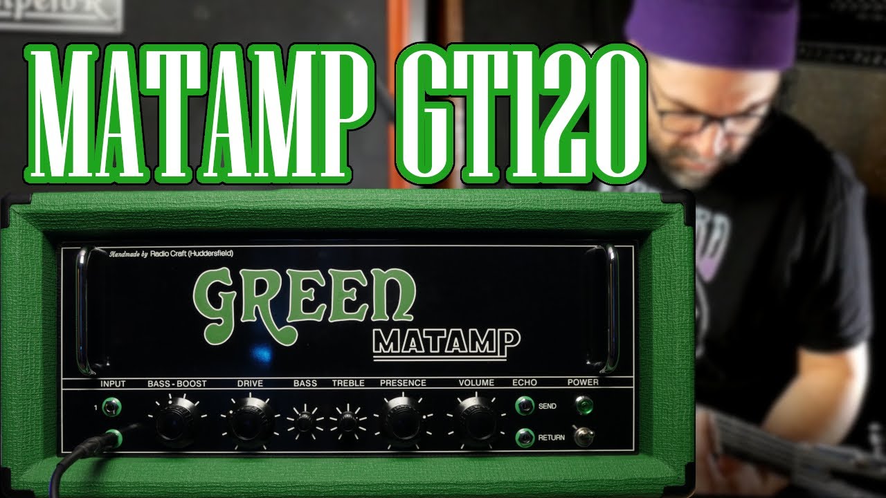 Doom Metal Amps: Matamp GT120 Demo