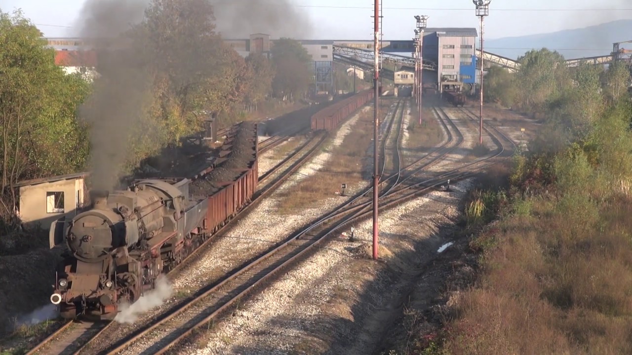 Steam of Tuzla Coal Mines Railway (Bosnia/Herzegovina)(Oct.,2018) 9  ツズラ炭鉱鉄道の蒸気機関車(ボスニア・ヘルツェゴビナ)　9