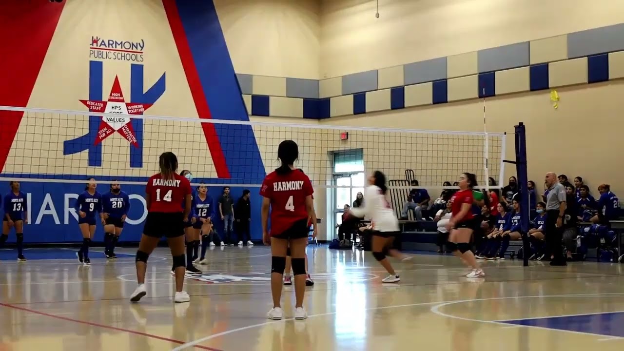 Harmony Wildcats vs Monte Alto 8th grade set 1