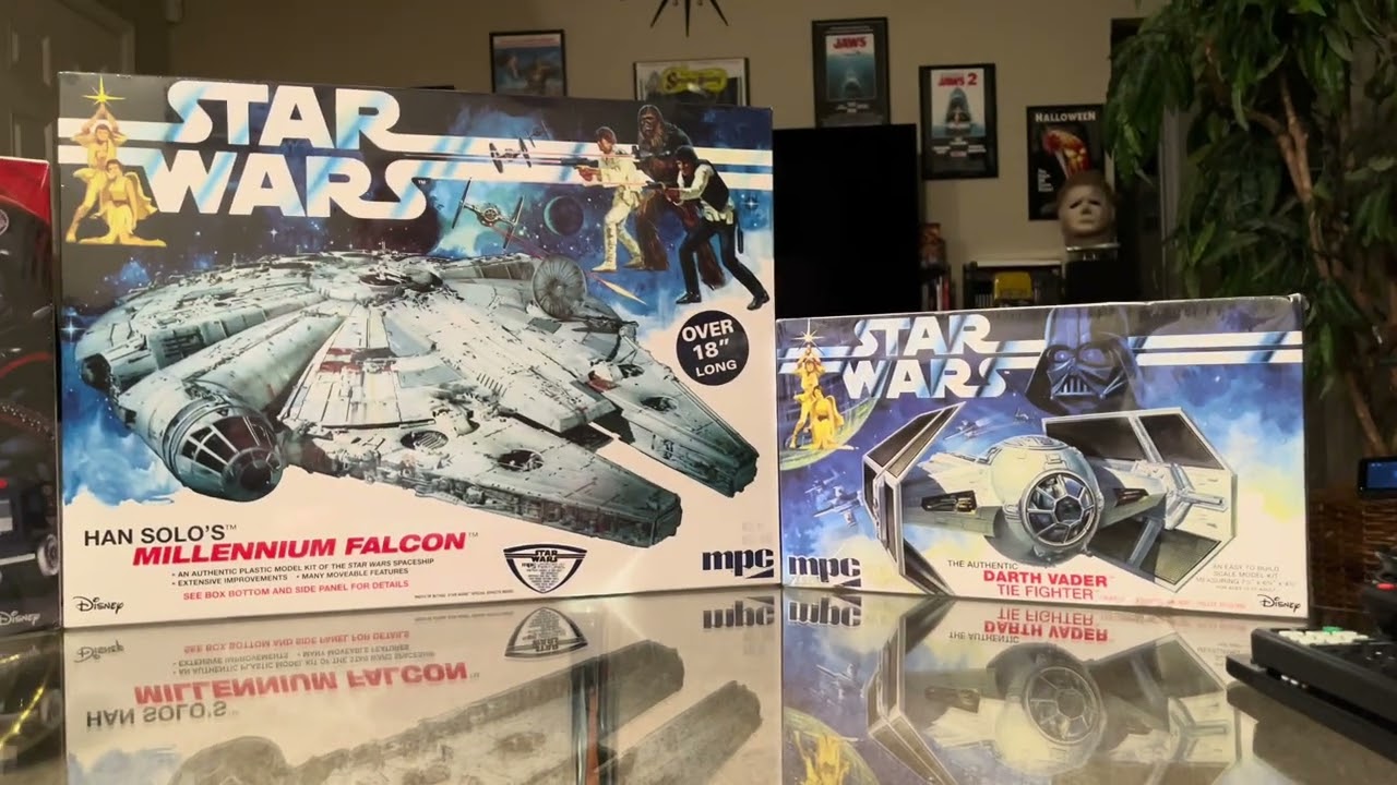 AMT and MPC Star Wars Spaceship Models Show & Tell