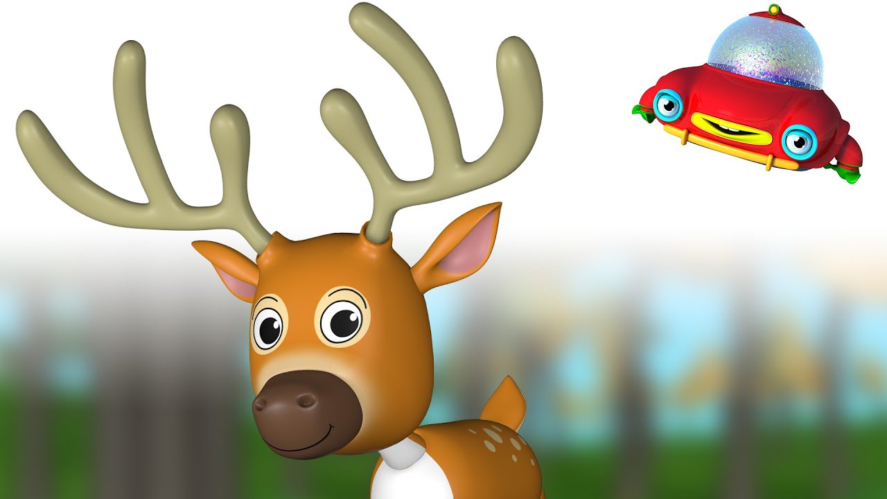 learn animals toys names with TuTiTu | Animal Toys and Songs for Children | Deer