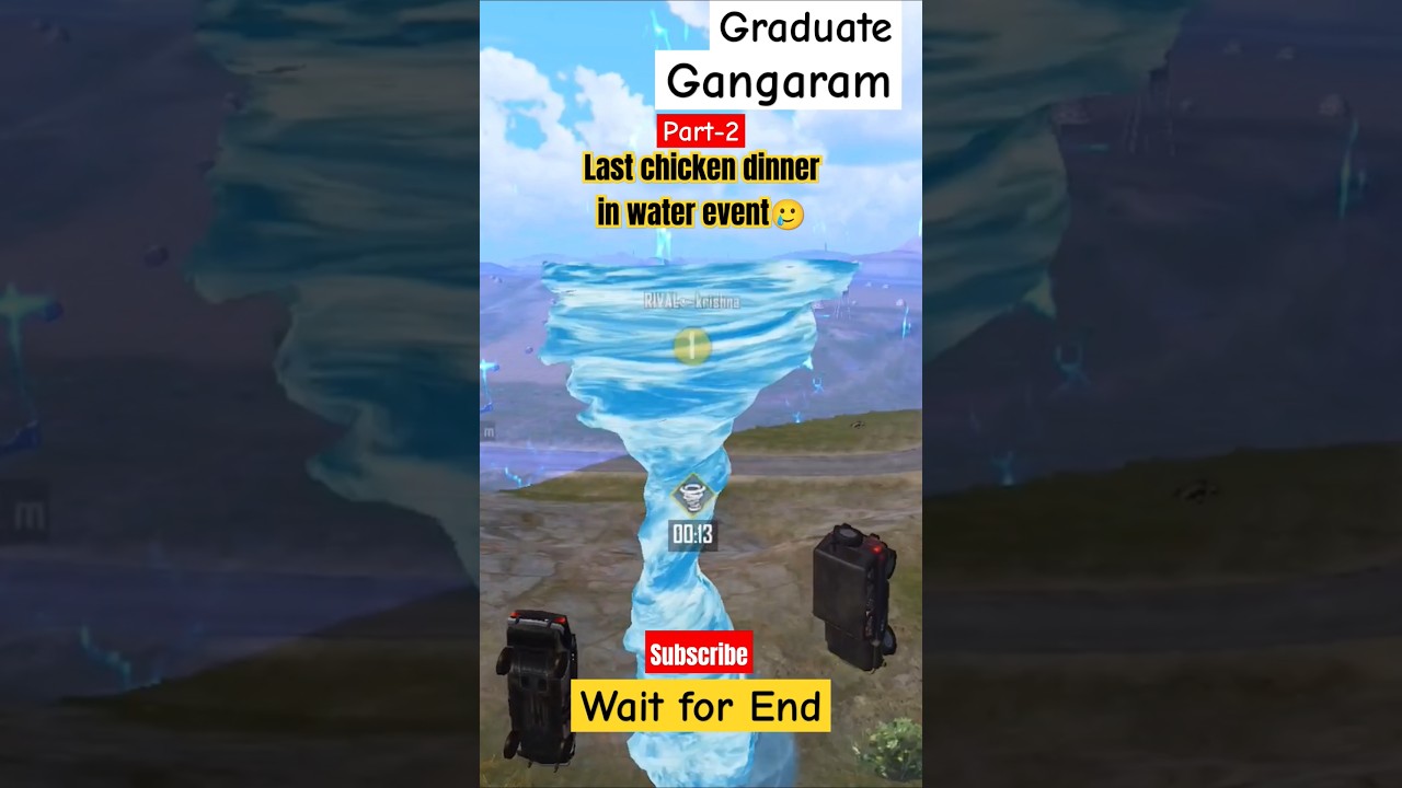 Last chicken dinner in water event❤️‍🩹 part-2|BGMI| 
