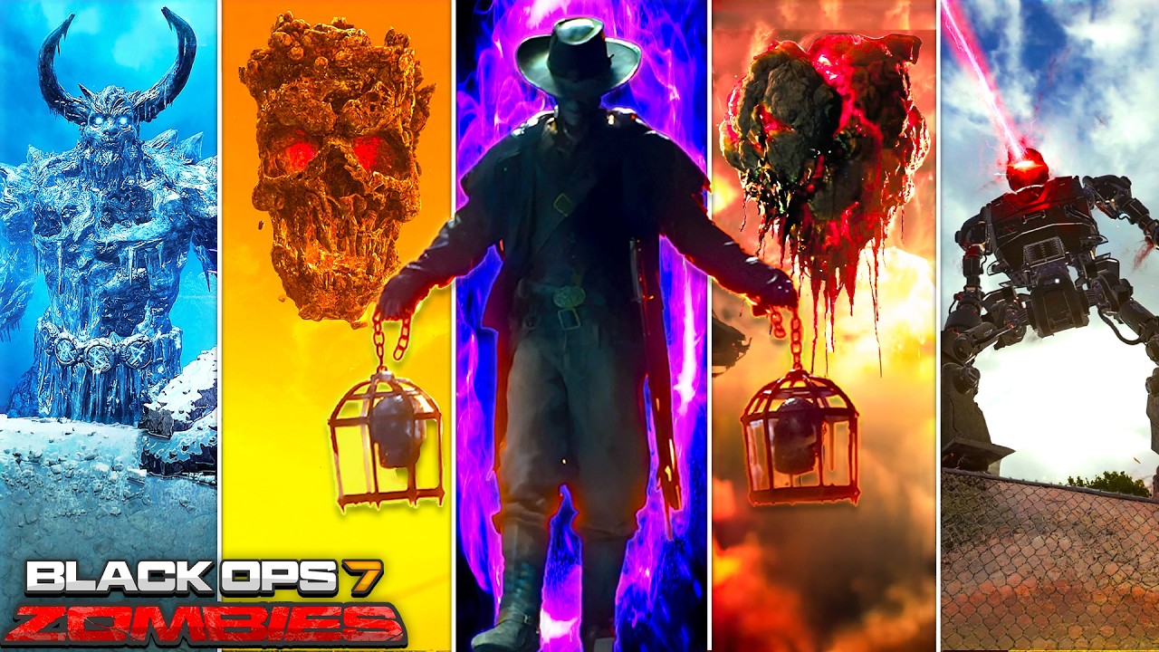 Beating Every *Black Ops 7* Zombies EASTER EGG in 1 Video