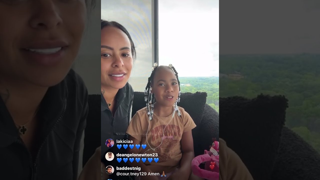 Alexis skyy and her daughter on instagram live on 5/26/25