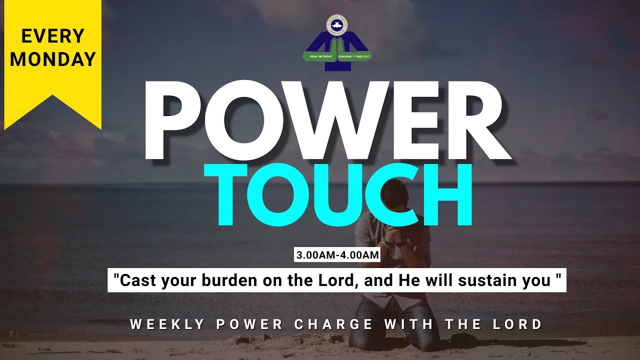 POWER TOUCH || PRAYERRAIN LIVE || 26TH JANUARY, 2026