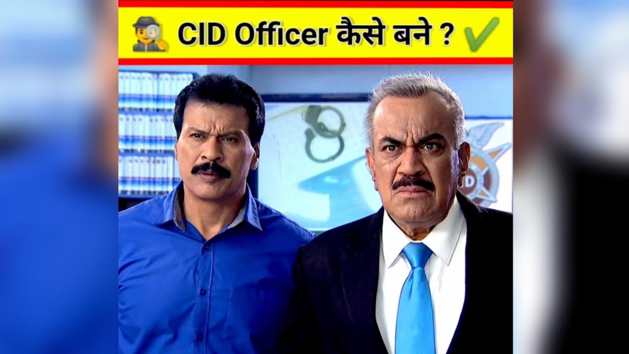 Cid Officer Kaise Bane ? | Cid | Unknown Facts | Chirag Darji #shorts