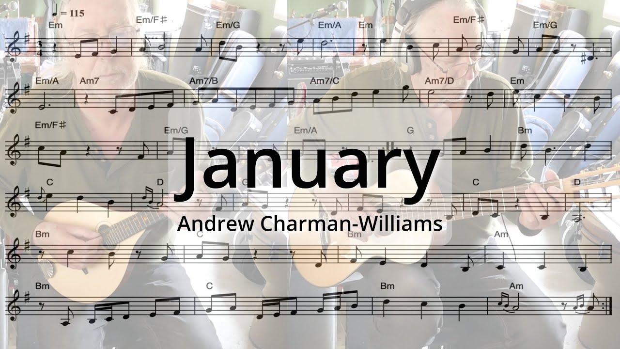 January | Guitar and Mandolin instrumental