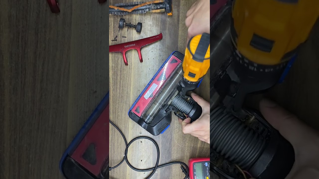 Philips şarjlı süpürge başlık anakart değişimi (xc7043 xc8049 fc6823) e4 hatası