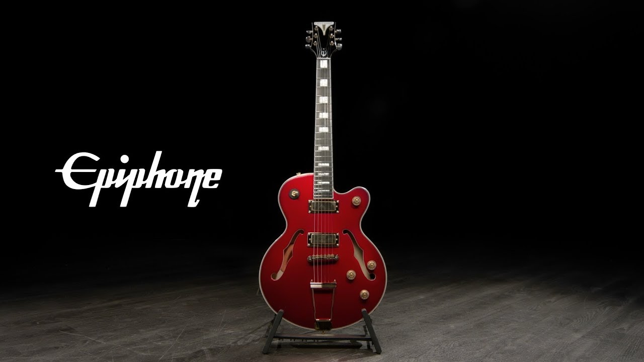 Epiphone Uptown Kat ES, Ruby Red Metallic | Gear4music demo
