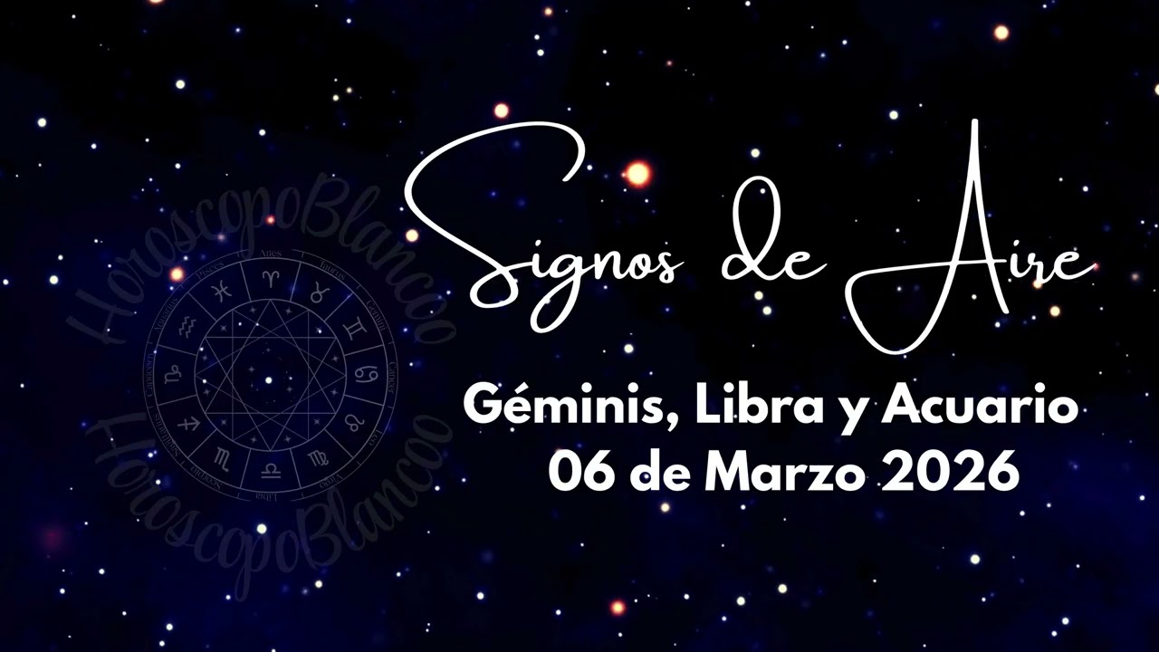 GÉMINIS, LIBRA, ACUARIO: “Se acabó la confusión, la magia vuelve a tu vida” | Tarot 06 de Marzo