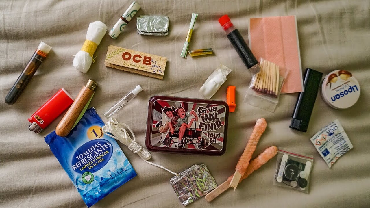 KIT de SUPERVIVENCIA mas PEQUEÑO del MUNDO | Kit Minimalista Casero🚀